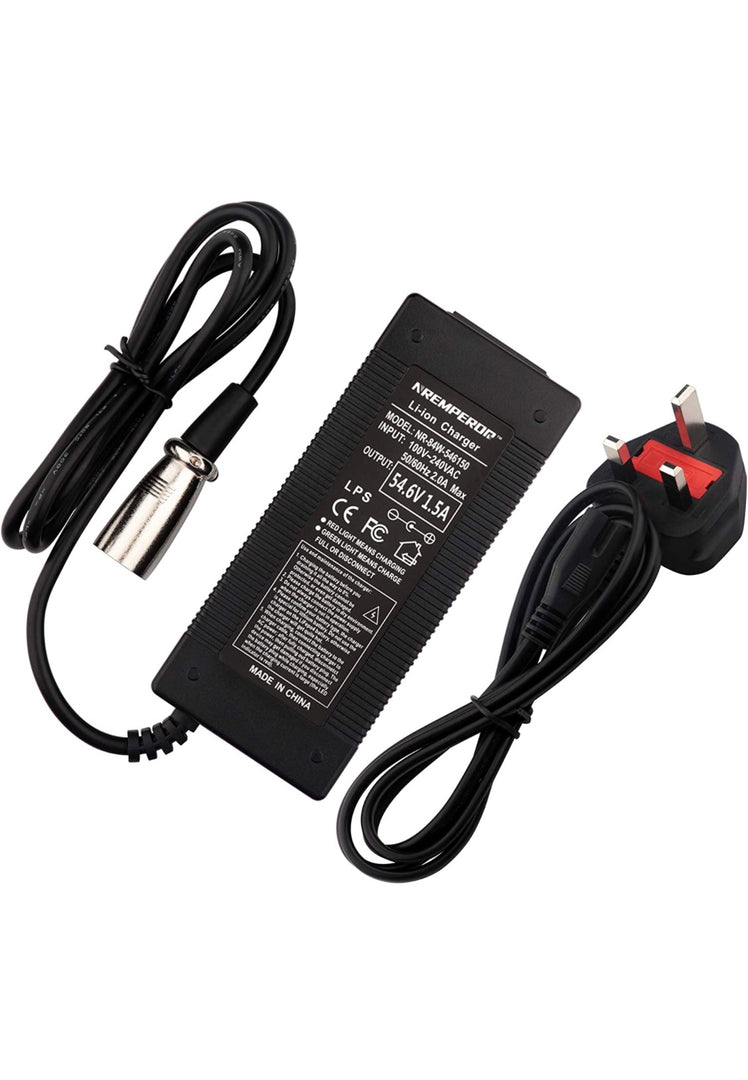 CHARGER 48V Charger Output 54.6V 1.5A for Ebike 13S Lithium Batteries Convenient Health Care 46.8V